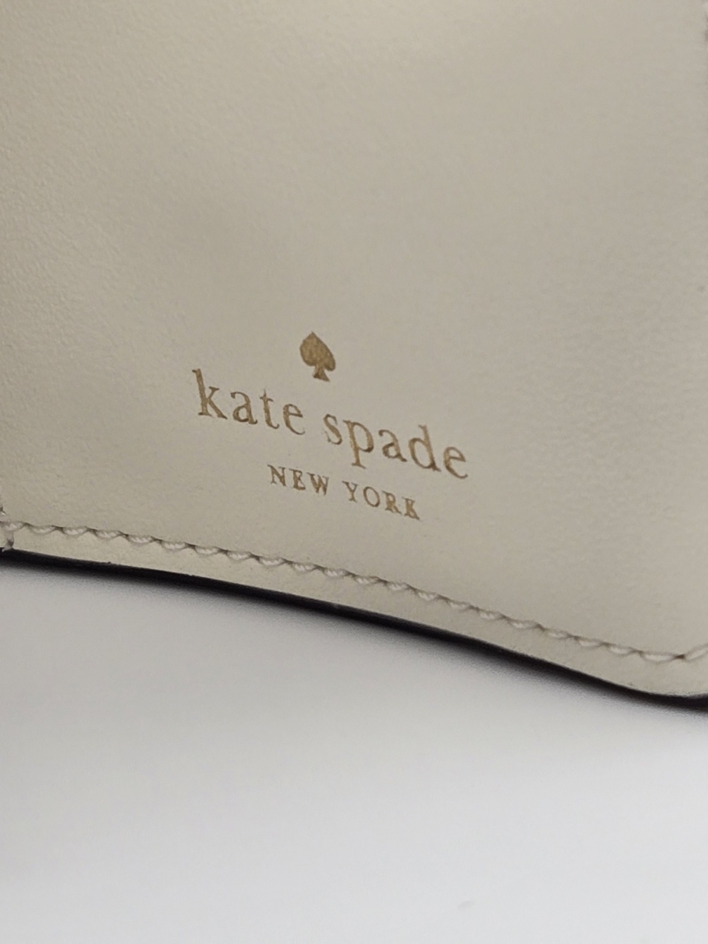 kate spade NIB Madison Medium Compact Bifold Wallet In Meringue - Picture 7 of 10